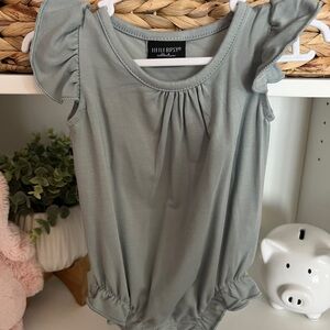Little Bipsy Ruffle Sleeve Romper